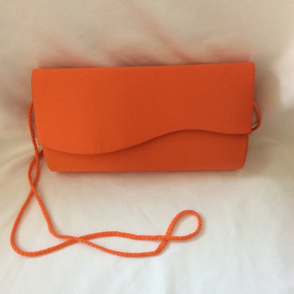 Orange Purse.    NWOT - Picture 2 of 6